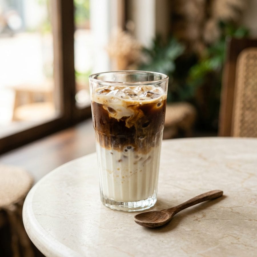 Cold Yogurt Coffee