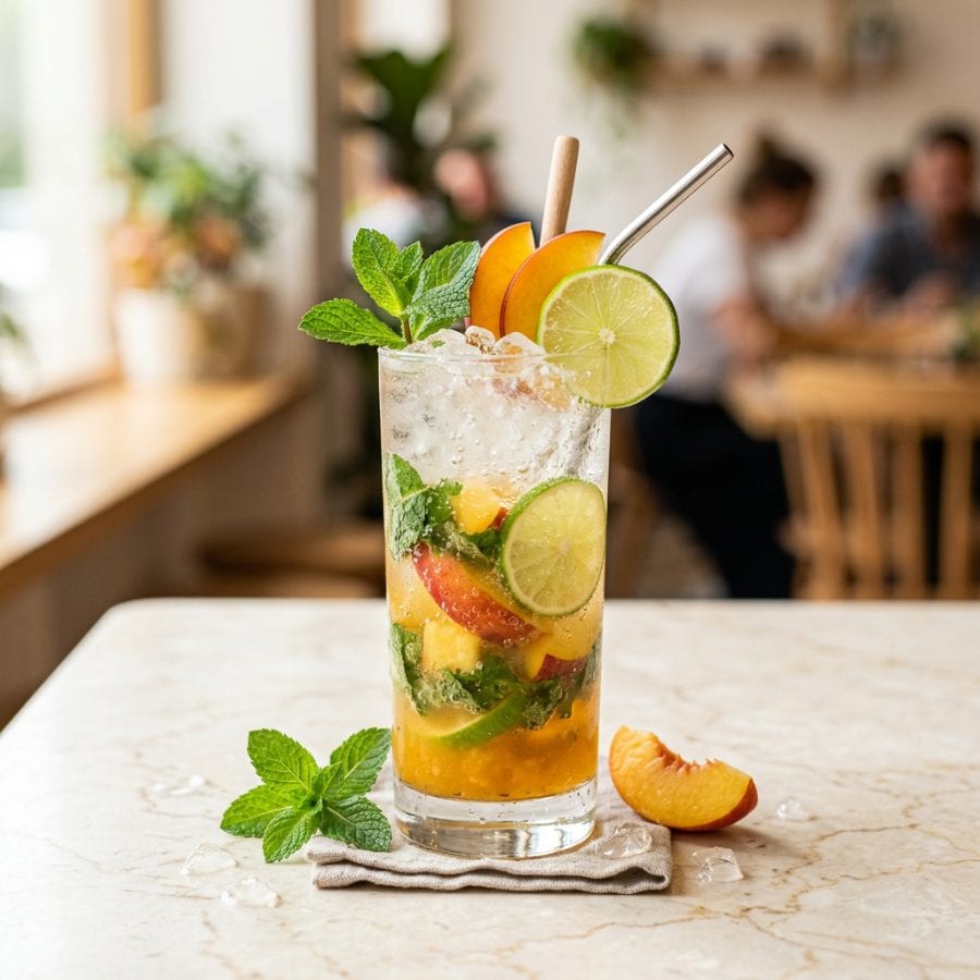 Peach Mojito