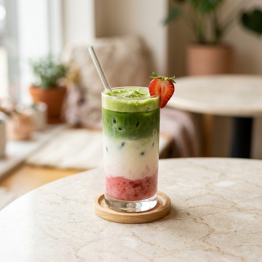 Strawberry Matcha